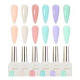 Hema-Free Color Gel Polish Set - S20 Milk Candy